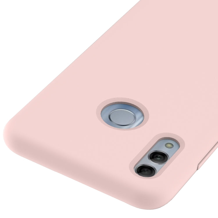 Solid Color Liquid Silicone Dropproof Protective Case for Huawei Honor 10 Lite