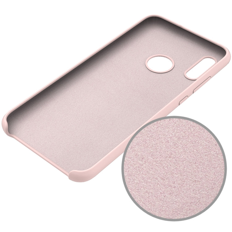 Solid Color Liquid Silicone Dropproof Protective Case for Huawei Honor 10 Lite