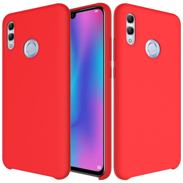 Solid Color Liquid Silicone Dropproof Protective Case for Huawei Honor 10 Lite