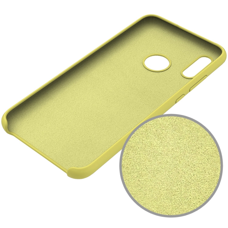 Solid Color Liquid Silicone Dropproof Protective Case for Huawei Honor 10 Lite