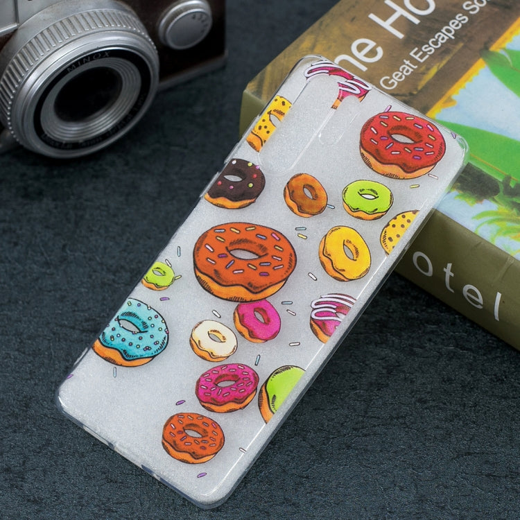 Doughnut Pattern Transparent TPU Protective Case for Huawei P30 Pro