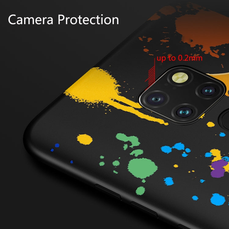 Luminous Doodling Pattern TPU Protective Case for Huawei Mate 20