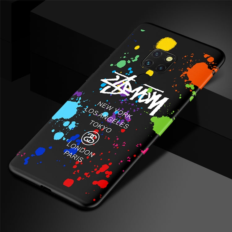 Luminous Doodling Pattern TPU Protective Case for Huawei Mate 20