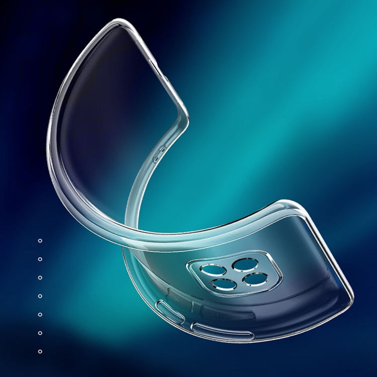 TOTUDESIGN Soft Series Droppoof TPU Protective Case for Huawei Mate 20 Pro (Transparent)