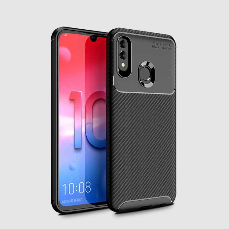 Carbon Fiber Texture Shockproof TPU Case for Huawei Honor 10 Lite