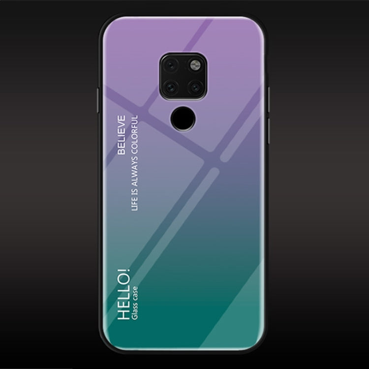 Gradient Color Glass Case for Huawei Mate 20
