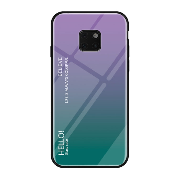 Gradient Color Glass Case for Huawei Mate 20 Pro