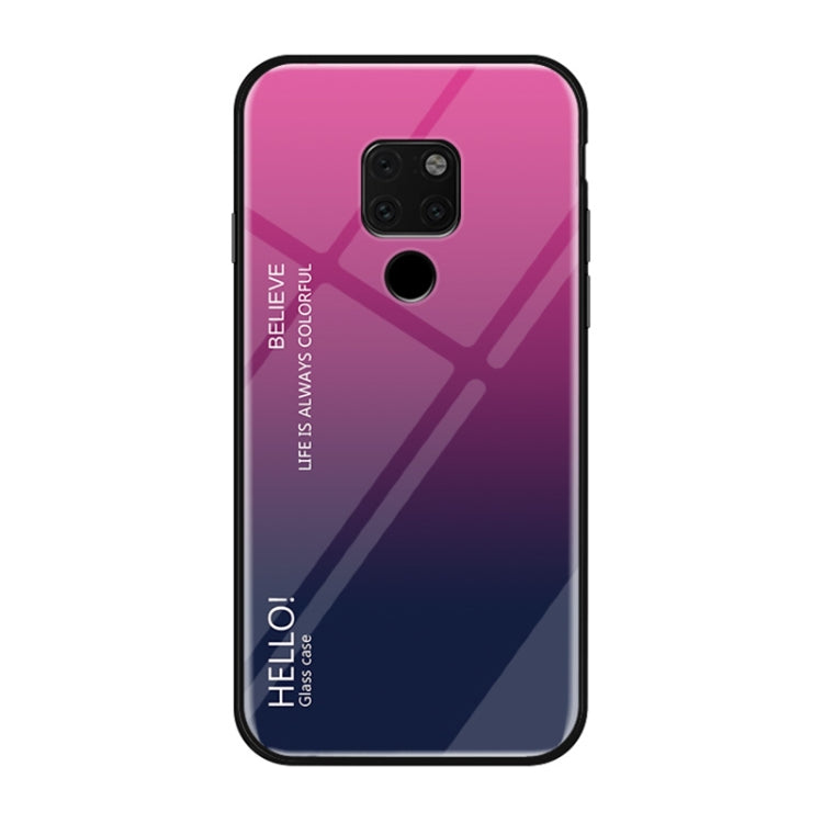 Gradient Color Glass Case for Huawei Mate 20 X