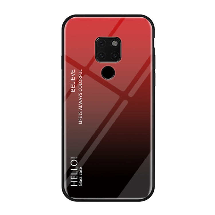 Gradient Color Glass Case for Huawei Mate 20 X