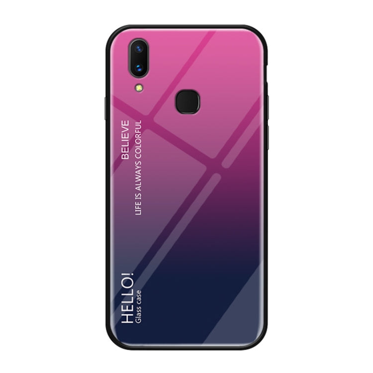 Gradient Color Glass Case for Huawei Y9 (2019) / Enjoy 9 Plus