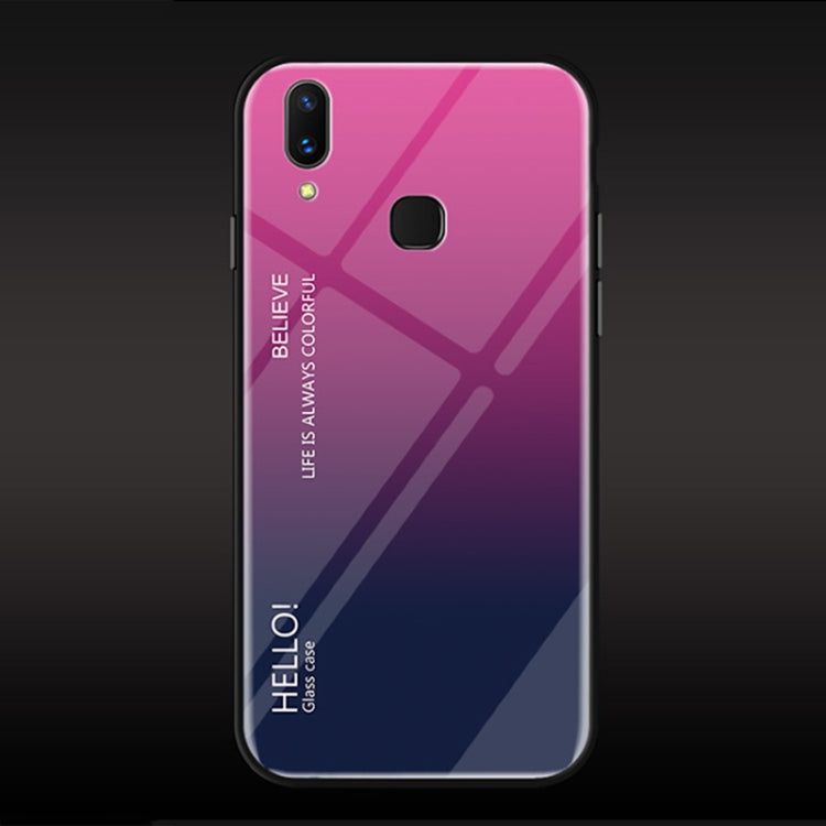 Gradient Color Glass Case for Huawei Y9 (2019) / Enjoy 9 Plus
