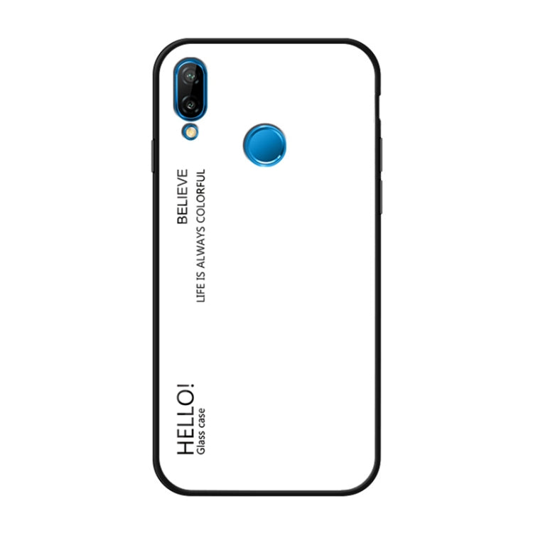 Gradient Color Glass Case for Huawei nova 3i / P Smart+