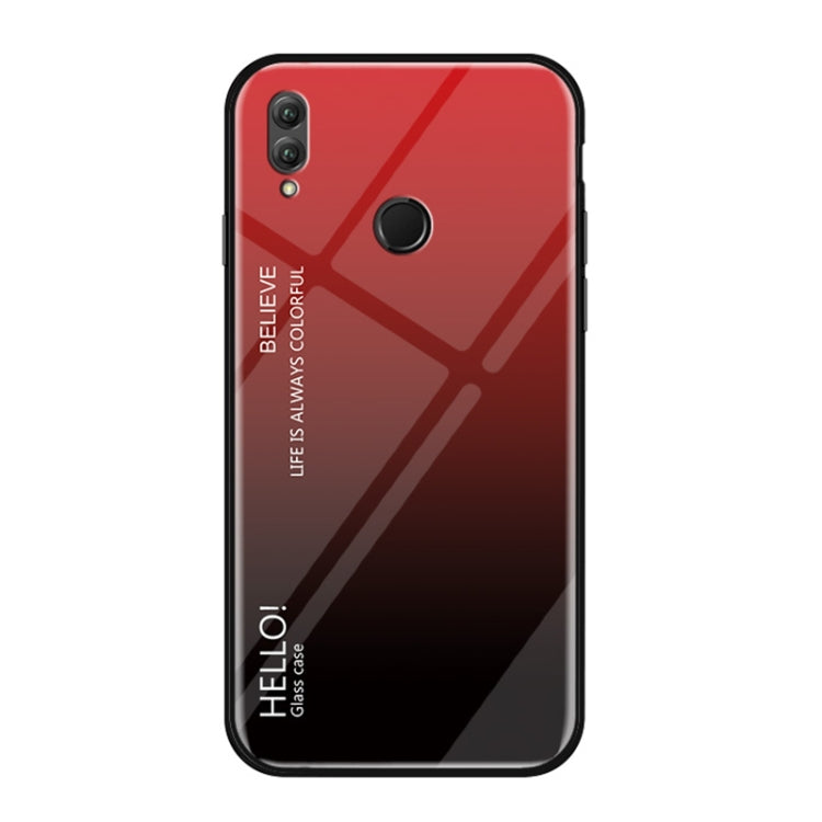 Gradient Color Glass Case for Huawei Honor 8X Max
