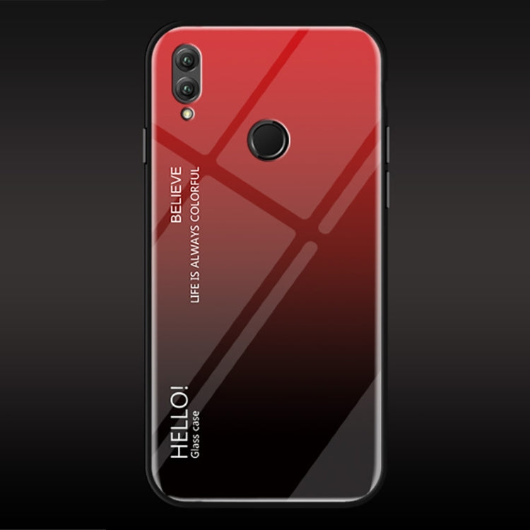 Gradient Color Glass Case for Huawei Honor 8X Max