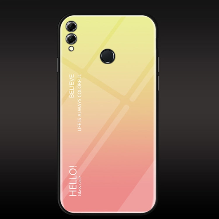 Gradient Color Glass Case for Huawei Honor 8X
