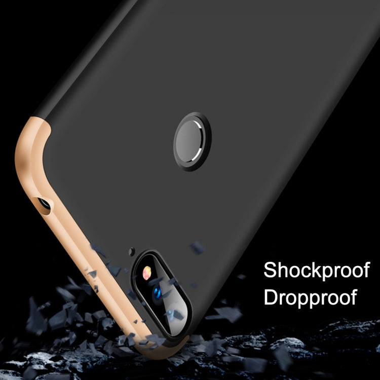 GKK Three Stage Splicing Full Coverage PC Case for Huawei Honor 7A / Y6 (2018)