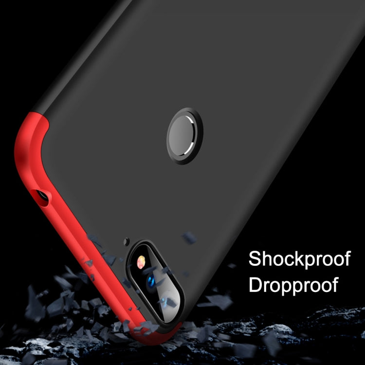 GKK Three Stage Splicing Full Coverage PC Case for Huawei Honor 7A / Y6 (2018)