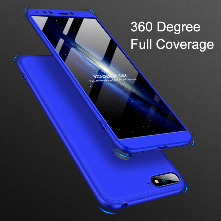 GKK Three Stage Splicing Full Coverage PC Case for Huawei Honor 7A / Y6 (2018)