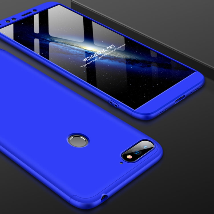 GKK Three Stage Splicing Full Coverage PC Case for Huawei Honor 7A / Y6 (2018)