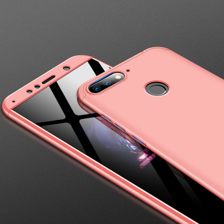 GKK Three Stage Splicing Full Coverage PC Case for Huawei Honor 7A / Y6 (2018)