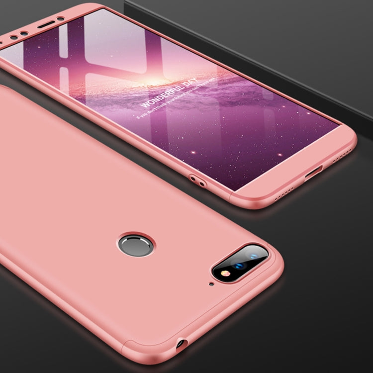 GKK Three Stage Splicing Full Coverage PC Case for Huawei Honor 7A / Y6 (2018)