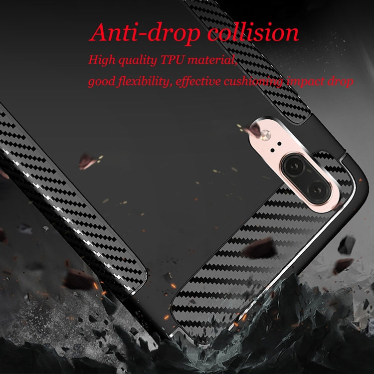 Carbon Fiber Anti-slip TPU Protective Case for Huawei P20