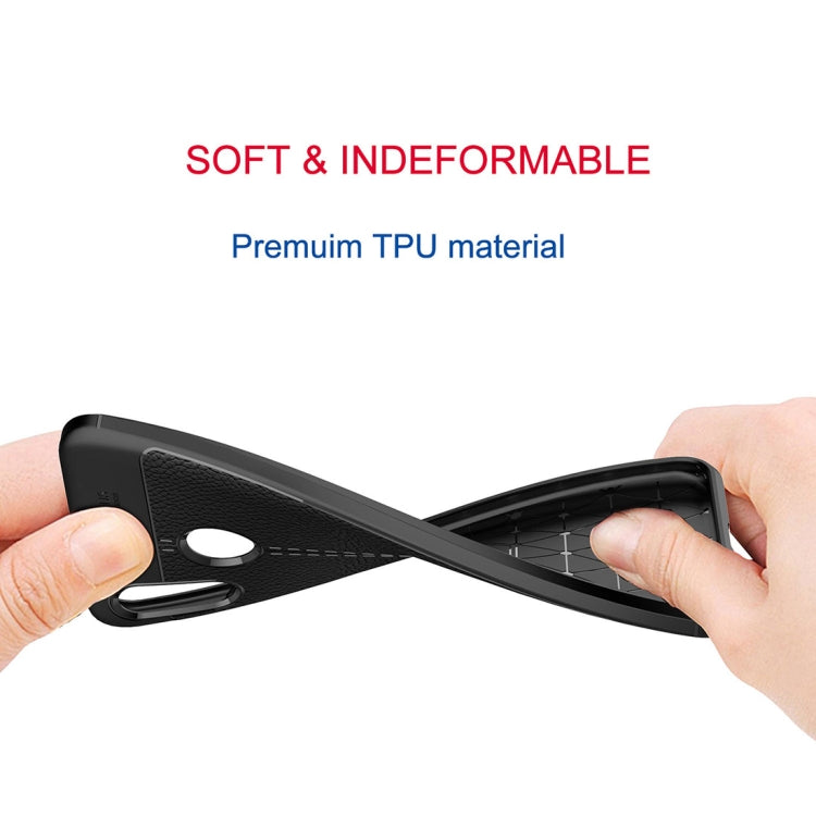 Litchi Texture TPU Shockproof Case for Huawei Nova 3