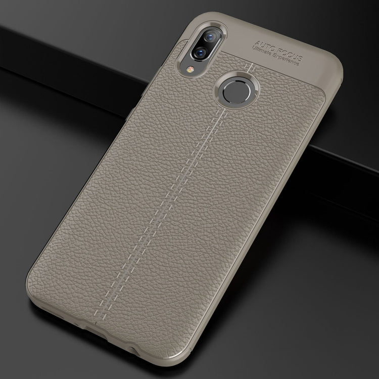 Litchi Texture TPU Shockproof Case for Huawei Nova 3