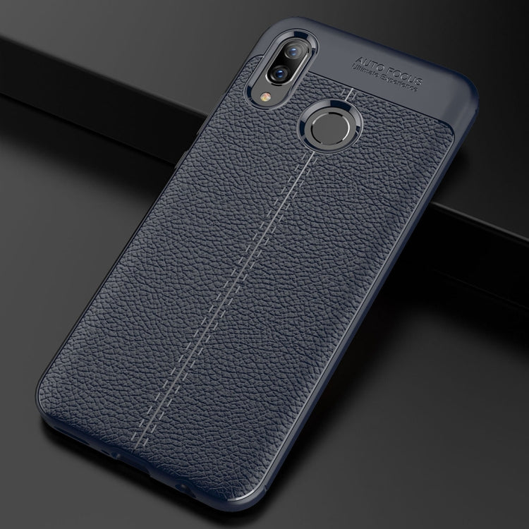 Litchi Texture TPU Shockproof Case for Huawei Nova 3