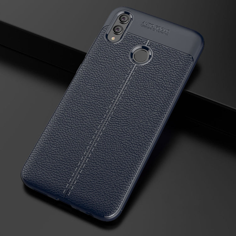 Litchi Texture TPU Shockproof Case for Huawei Honor 8X
