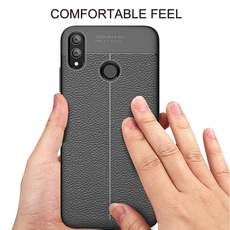Litchi Texture TPU Shockproof Case for Huawei Honor 8X