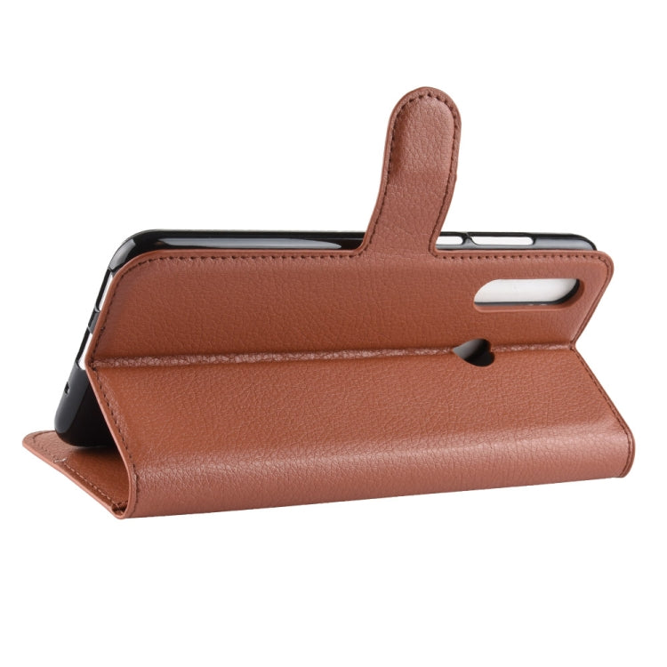 Litchi Texture Horizontal Flip Leather Case for Huawei Nova 4, with Card Slots & Holder & Wallet