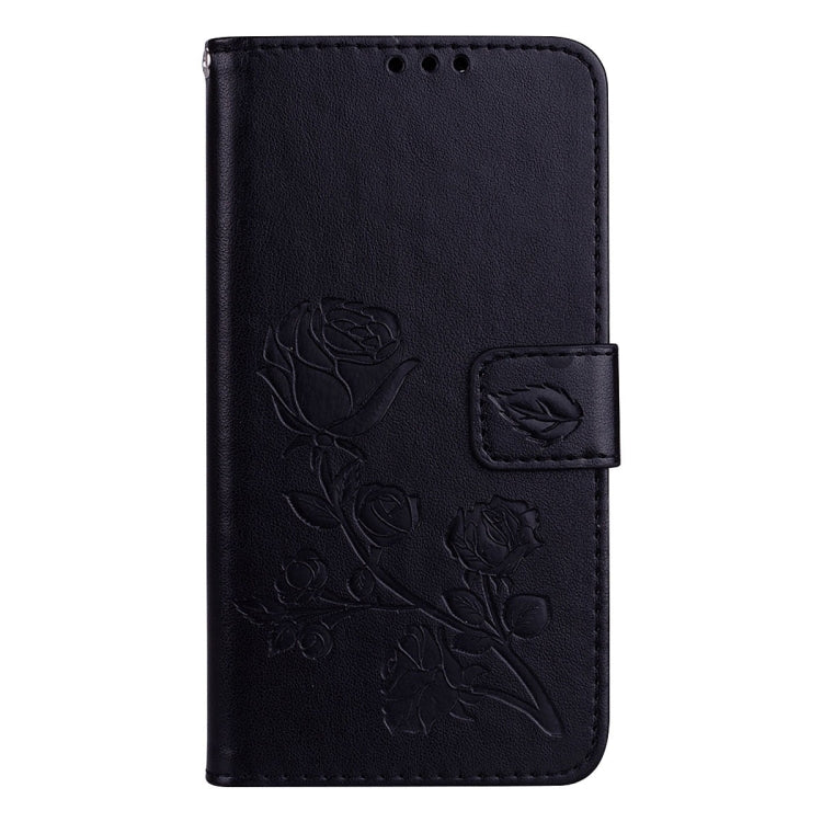 For Huawei P9 Lite Mini Rose Embossed Horizontal Flip Environmental PU Leather Case with Holder & Card Slots & Wallet