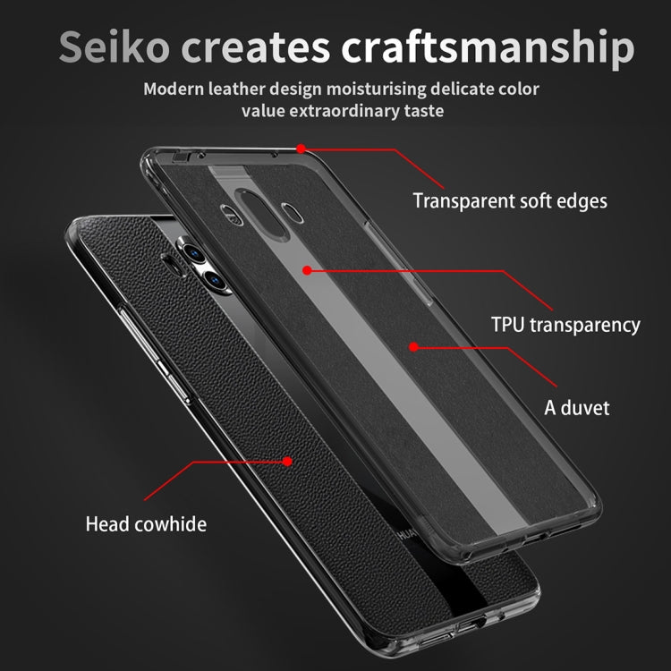 Anti-slip Leather + TPU Protective Case for Huawei Mate 10