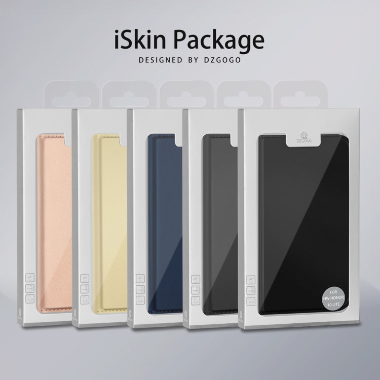DZGOGO ISKIN Series Slight Frosted PU+ TPU Case for Huawei Honor 10 Lite
