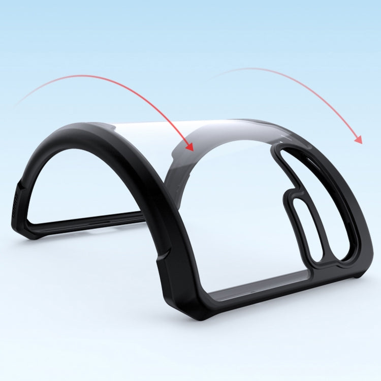 XUNDD Beetle Series Shockproof TPU Protective Case for Huawei P30, with Ring Holder (Black)