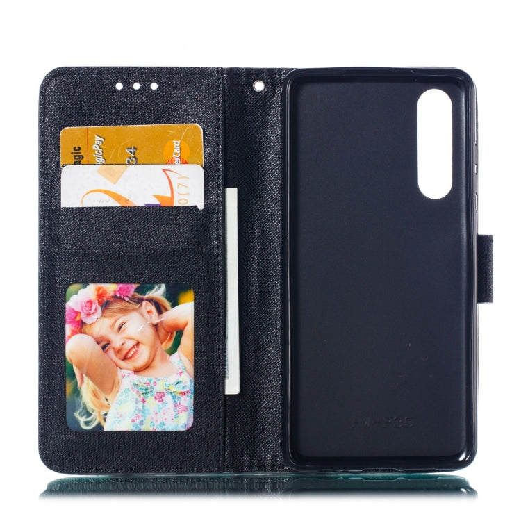 3D Mandala Pattern Horizontal Flip PU Leather Case for Huawei P30, with Holder & Card Slots & Wallet & Photo Frame