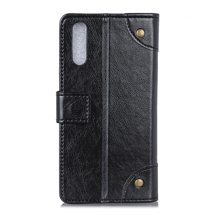 Copper Buckle Nappa Texture Horizontal Flip Leather Case for Huawei Honor Magic 2, with Holder & Card Slots & Wallet