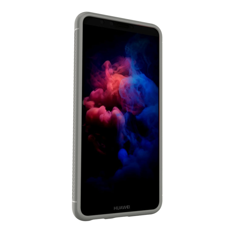 Lenuo Leshen Series for Huawei Y9 (2018)/Enjoy 8 Plus TPU Litchi Texture Dropproof Protective Back Cover Case