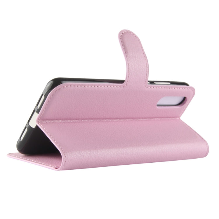 For Huawei P20 PU + TPU Litchi Texture Horizontal Flip Leather Case with Wallet & Holder & Card Slots