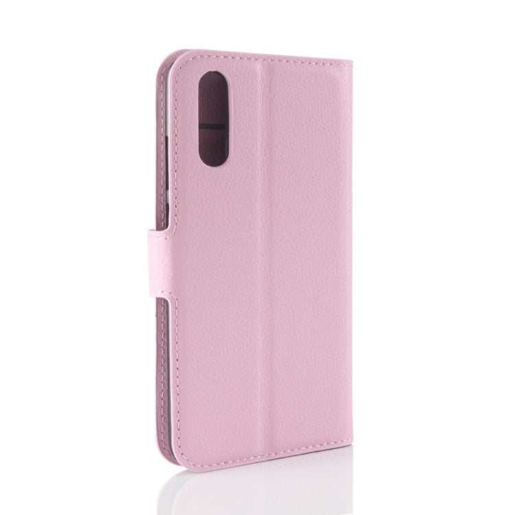 For Huawei P20 PU + TPU Litchi Texture Horizontal Flip Leather Case with Wallet & Holder & Card Slots