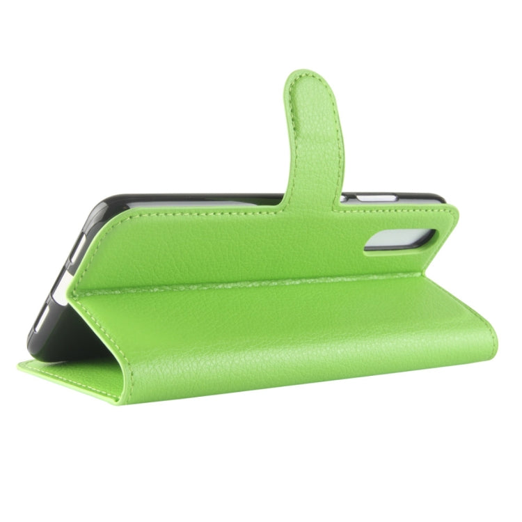 For Huawei P20 PU + TPU Litchi Texture Horizontal Flip Leather Case with Wallet & Holder & Card Slots