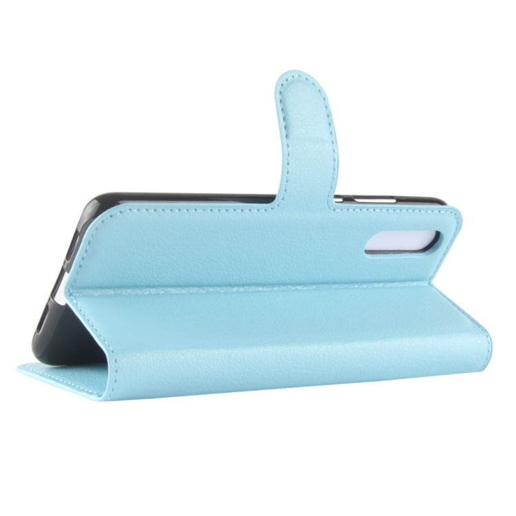 For Huawei P20 PU + TPU Litchi Texture Horizontal Flip Leather Case with Wallet & Holder & Card Slots