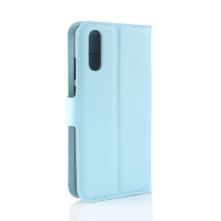 For Huawei P20 PU + TPU Litchi Texture Horizontal Flip Leather Case with Wallet & Holder & Card Slots