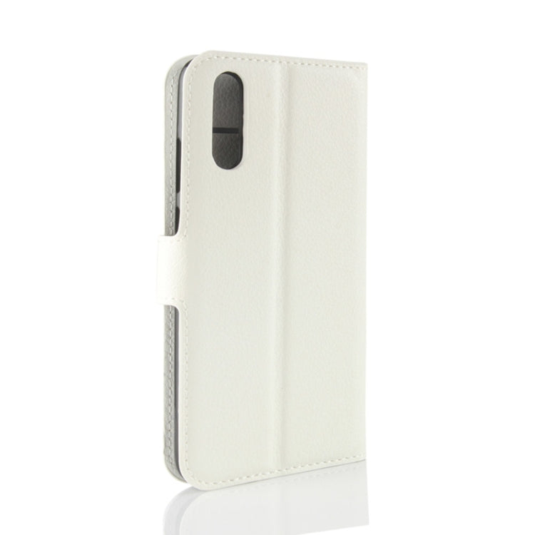 For Huawei P20 PU + TPU Litchi Texture Horizontal Flip Leather Case with Wallet & Holder & Card Slots