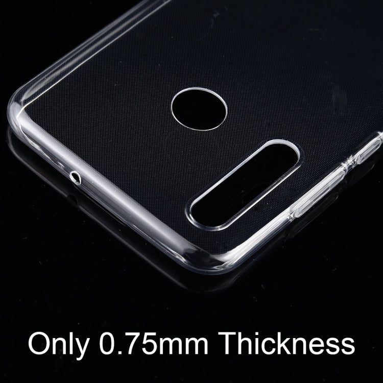 0.75mm Ultrathin Transparent TPU Soft Protective Case for Huawei Enjoy 9S