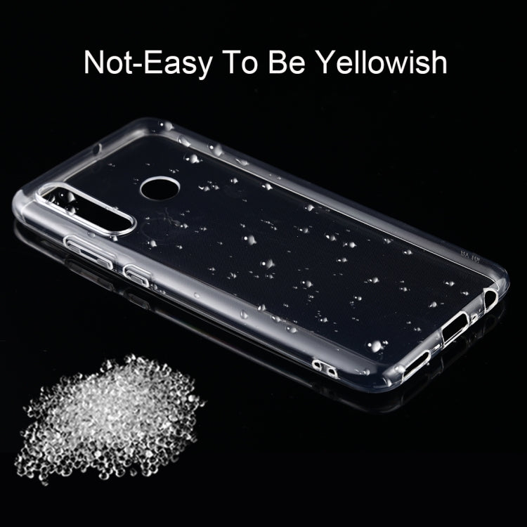 0.75mm Ultrathin Transparent TPU Soft Protective Case for Huawei Honor 10i