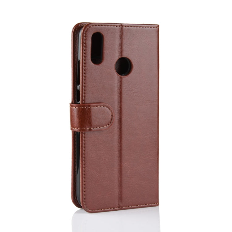 R64 Texture Single Fold Horizontal Flip Leather Case for Huawei Honor 10 Lite, with Holder & Card Slots & Wallet