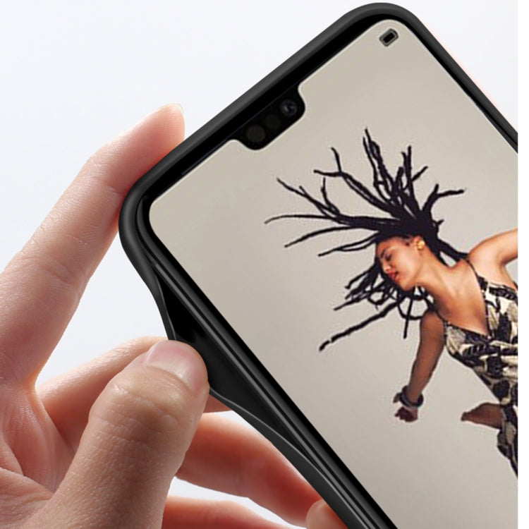 Lenuo LeJazz Series for Huawei P20 Pro Shockproof TPU + Glass Protective Back Case