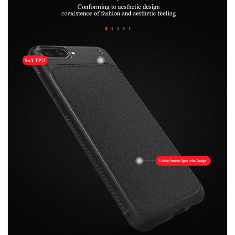 Lenuo Leshen Series Litchi Texture TPU Case for Huawei Honor 10